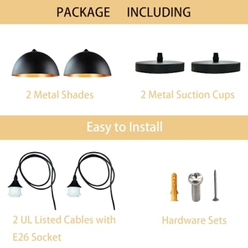 Stylish Takor Adjustable Metal Pendant Light Fixtures