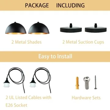 Stylish Takor Adjustable Metal Pendant Light Fixtures