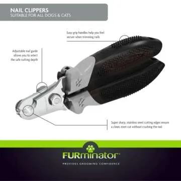 FURminator Nail Clippers for Easy Pet Grooming