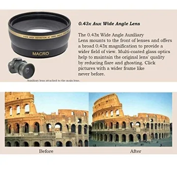 Canon EOS Rebel T7 DSLR Camera & Accessory Bundle