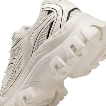 DREAM PAIRS Women Platform Chunky Lightweight Comfortable Breathable Casual Stylish Y2K Lace-Up Heid...