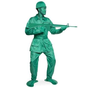 Tipsy Elves Toy Soldier Costume for Men - Halloween Jumpsuit