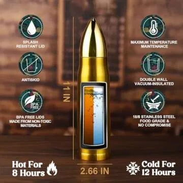 Mens Gifts for Dad Husband Stocking Stuffers, Gifts for Men, Christmas Stocking Stuffers for Grandpa Papa Gifts, Tumbler 17oz, Fathers Day Dad Gifts, Anniversary Valentines Day Gifts for Him Boyfriend