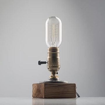 OuXean Vintage Table Lamp with Dimmable Function for Any Room