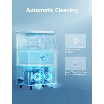 Coolski Commercial Ice Maker 100Lbs/24H for Home & Biz