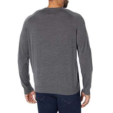 Amazon Essentials Men's Merino Wool Crewneck Sweater
