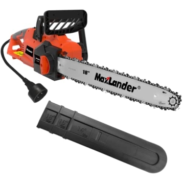 Maxlander 18 Inch Electric Chainsaw for Easy Tree Cutting
