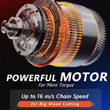 Maxlander 18 Inch Electric Chainsaw for Easy Tree Cutting