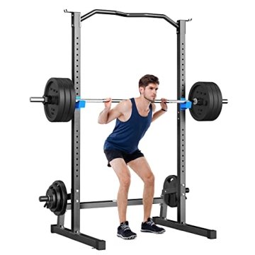 BEKING Power Rack Squat Rack Cage with Pull Up Bar for Home Gym Fitness