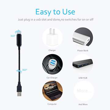 Aevdor USB Star Night Light, 2 Packs, Romantic Car Roof Lights, Adjustable USB Night Light for Bedroom, Car, Party, Ceiling and More - Plug and Play (1 Red & 1 Violet Blue)