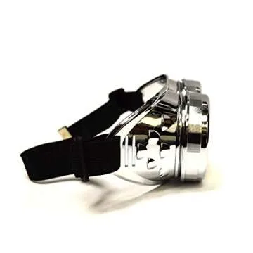 GloFX EXTREME Kaleidoscope Chrome Goggles for Parties