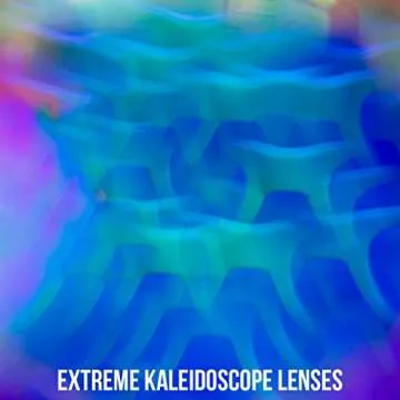 GloFX EXTREME Kaleidoscope Chrome Goggles for Parties