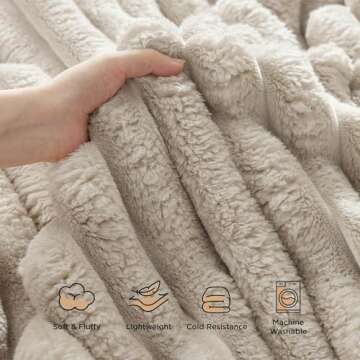 Super Soft Bedsure Throw Blanket - Cozy & Stylish Comfort