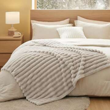 Super Soft Bedsure Throw Blanket - Cozy & Stylish Comfort