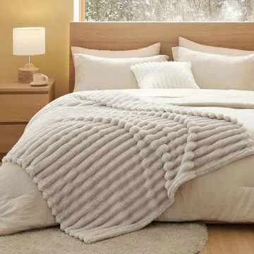 Super Soft Bedsure Throw Blanket - Cozy & Stylish Comfort