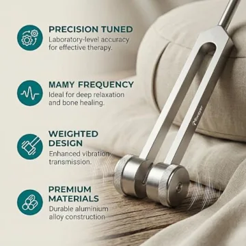 Miwayer 128 Hz Tuning Fork for Healing and Music