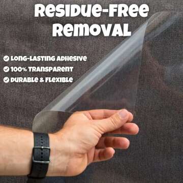 Anti Cat Scratch Furniture Protector, 10 Pack, Cat Couch Protector, Couch Protector for Cats, Furniture Protectors from Cats, Couch Cat Scratch Protector 10 Pack + 50 Twist Pins