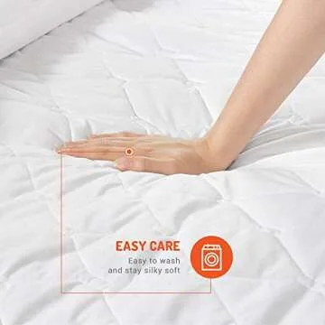 Heated Mattress Pad King Size with Dual Controls for Comfort