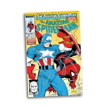 Marvel Captain America 1:6th Scale Posed Figure with Comic