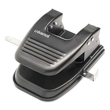Sparco SPR00785 Hole Puncher, 2HP, 1/4-Inch Size, 2-3/4-Inch Center, 30 Sheet Capacity, Black