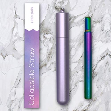 Eco-Pals Collapsible Straw for Eco-Friendly Drinking