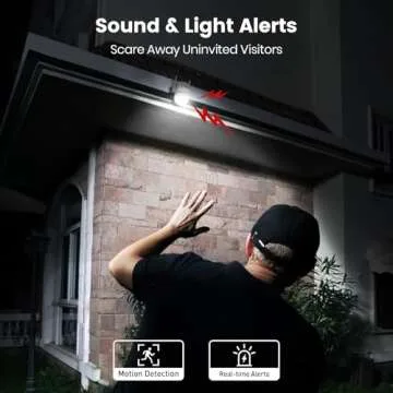 AOSU 3K Wired Outdoor Security Camera with 360° View