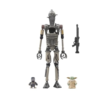 STAR WARS The Vintage Collection IG-12, Grogu & Anzellan 3.75 Inch Action Figure 3-Pack