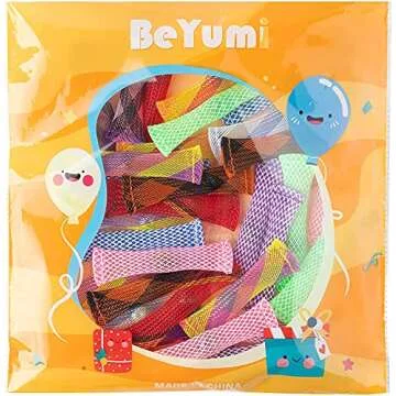 BeYumi Marble Fidget Toys (40 PCS) - Relieve Stress, Increase Focus, Soothing Marble and Mesh Fidgets for Children, Adults, Kid and Those with ADHD ADD OCD Autism Anxiety, Random Design 40 Pcs