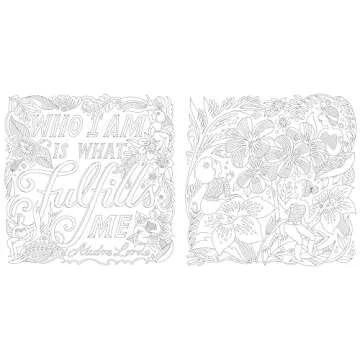 Empowering Women's Coloring Book with Positive Affirmations