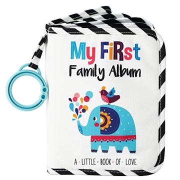 Urban Kiddy™ Baby's My First Family Album | Soft Photo Cloth Book Gift Set for Newborn Toddler & K...