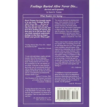 Feelings Buried Alive Never Die by Karol K. Truman