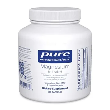 Pure Encapsulations Magnesium (Citrate) - Supplement for Sleep, Heart Health, Cognitive Health, Bone...