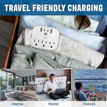 Cruise Approved Power Strip – Fast Charging for Your Trip