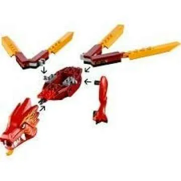 LEGO NINJAGO Kai's Fire Dragon Building Kit 2020
