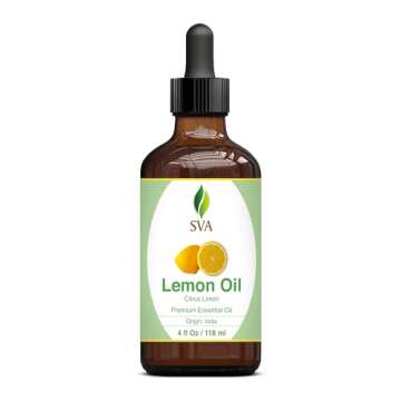 SVA Lemon Essential Oil – Natural, Versatile, & Ethical