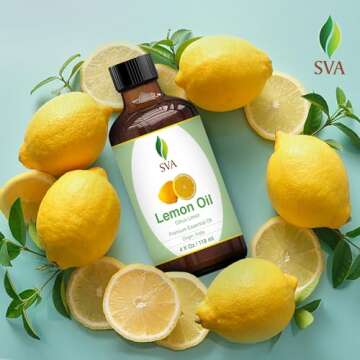 SVA Lemon Essential Oil – Natural, Versatile, & Ethical