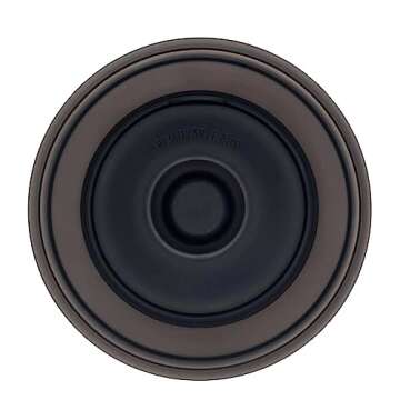 OXO Good Grips 2-in-1 Sink Strainer Stopper, Black