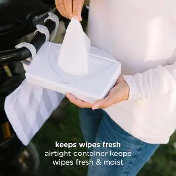 Ubbi On-The-Go Baby Wipes Dispenser for Quick Access
