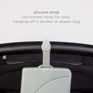 Ubbi On-The-Go Baby Wipes Dispenser for Quick Access