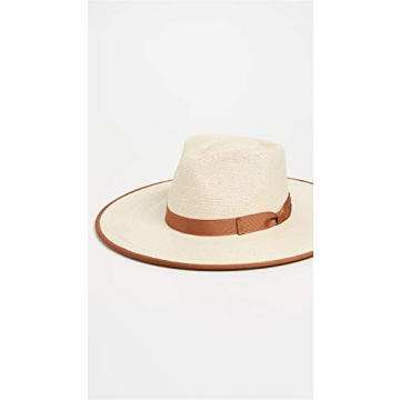 Brixton Women's Joanna Straw Rancher Hat