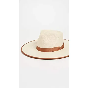 Brixton Women's Joanna Straw Rancher Hat