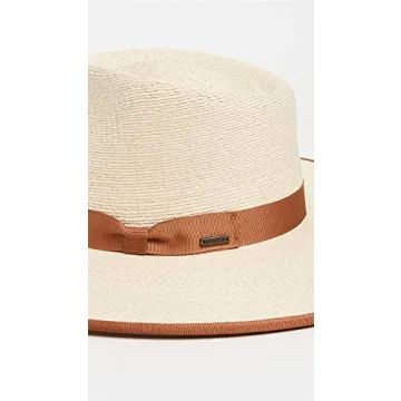 Brixton Women's Joanna Straw Rancher Hat