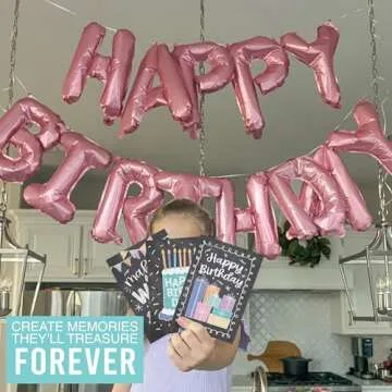 Hadley Designs 54 Colorful Happy Birthday Cards Bulk With Envelopes - Bulk Birthday Cards With Envelopes, Assorted Birthday Cards With Envelopes, Happy Birthday Card Pack, Kids Birthday Cards