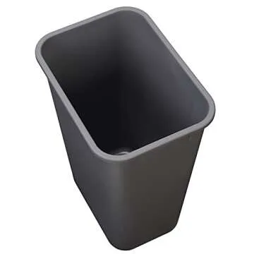 Amazon Basics 10-Gallon Wastebasket Ideal for Offices