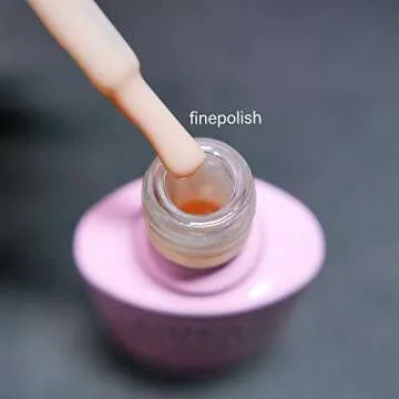 AIMEILI Soak Off U V LED Nude Gel Nail Polish - Soft Peach Pink (036) 10ml