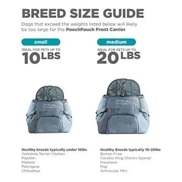 Outward Hound PoochPouch Dog Front Carrier, Medium, Grey