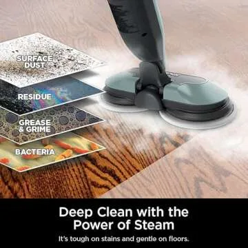 Shark Steam & Scrub All-in-One Scrubbing and Sanitizing Hard Floor Steam Mop S8001