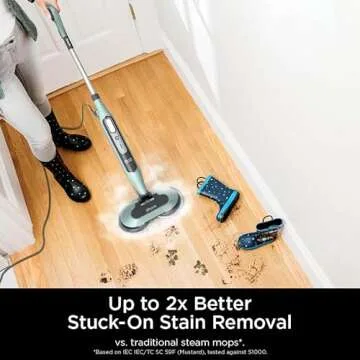 Shark Steam & Scrub All-in-One Scrubbing and Sanitizing Hard Floor Steam Mop S8001