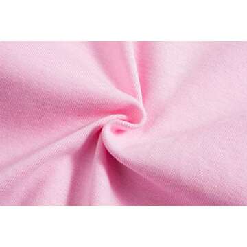 Little Girls Pink Rabbit Easter Pajamas 100% Cotton