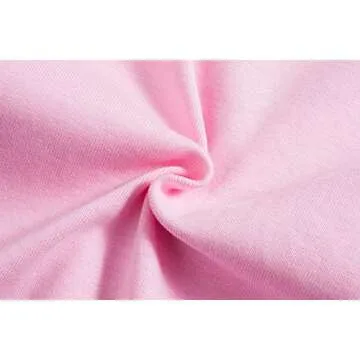 Little Girls Pink Rabbit Easter Pajamas 100% Cotton